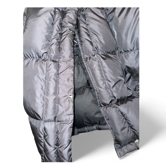 The North Face Women's Black Hooded Puffer Coat Maxi Long - Picture 9 of 9